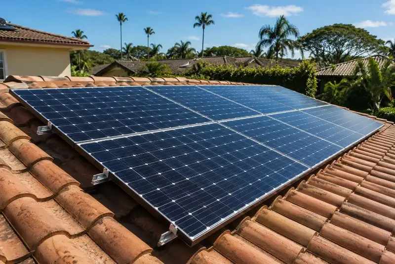 Installation de panneaux solaires à Teulat